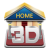 3D Home logo