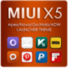 MIUI X5 HD Apex.Nova .ADW Theme logo