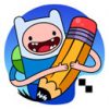 Adventure Time Game Wizard Logo