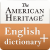 American Heritage English Plus Logo