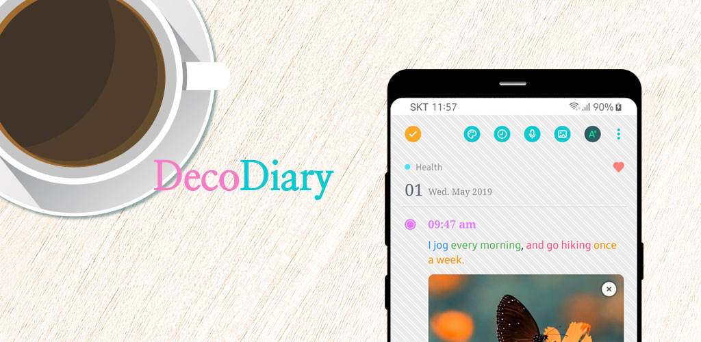 DecoDiary - Timeline Diary