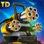 Field Defense Tower Evolution Logo