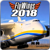 Download Flight Simulator 2018 FlyWings Full 2.2.7 - Flight Simulation Game 2018 Android + Data 1 Flight Simulator 2018 FlyWings Full Logo