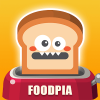 Foodpia Tycoon Idle restaurant Logo