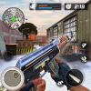 Frontline Combat Sniper Strike Modern FPS hunter Logo