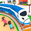 Download Idle Sightseeing Train 1.1.8 - an interesting hobby management game "Transportation by train" Android + mod 1 Idle Trains Logo