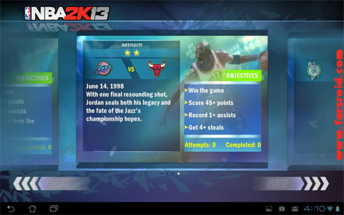 Download NBA 2K13 Updated July 2013 Android   OBB