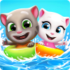 Talking Tom Pool Logo b