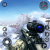 Winter Mountain Sniper Modern Shooter Combat Logo