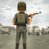 World War 2 Shooting Games Polygon WW2 Shooter Logo