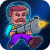 super mustache platformer logo