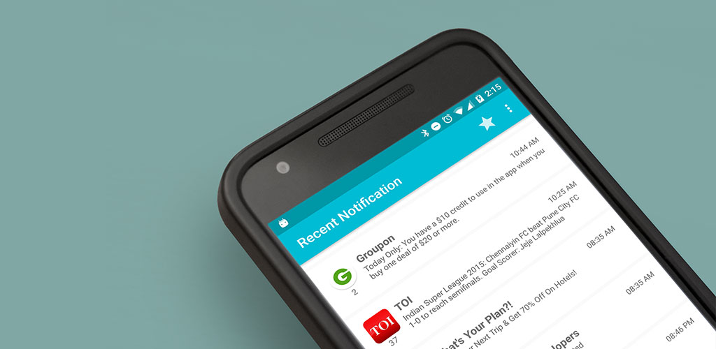 Recent Notification Full
