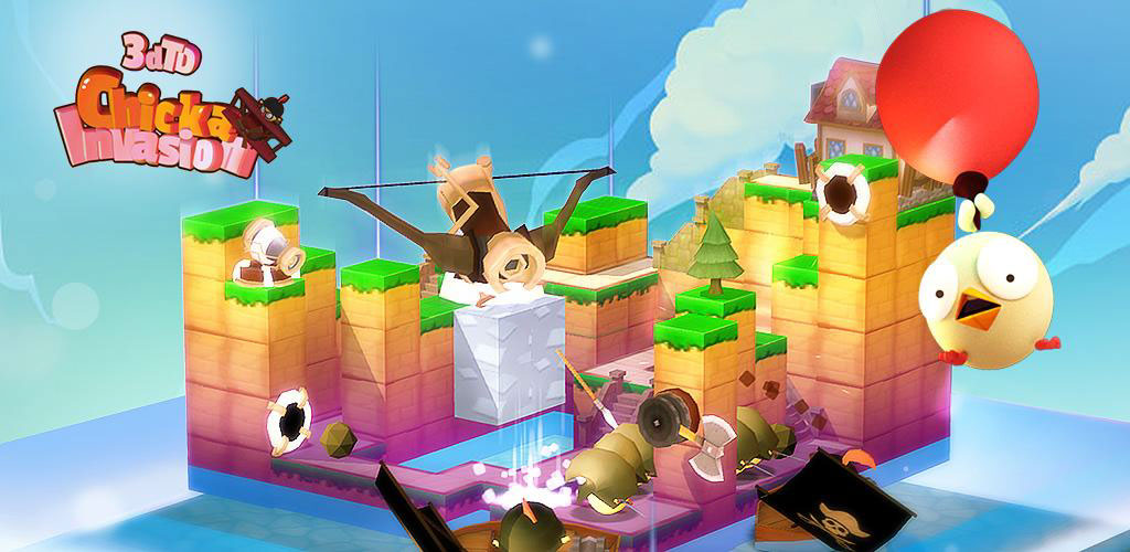 3D TD: Chicka Invasion