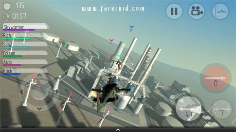 CHAOS Multiplayer Air War Android - a new Android game