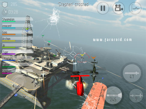 CHAOS Multiplayer Air War Android - a new Android game