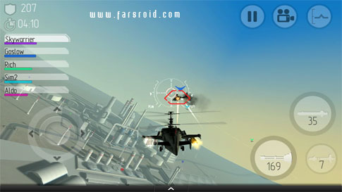 CHAOS Multiplayer Air War Android - a new Android game