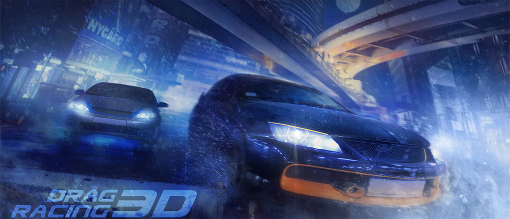 Download Drag Racing 3D - drag machine game for Android + data