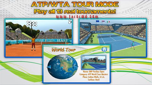 First Person Tennis World Tour Android - the best tennis game available