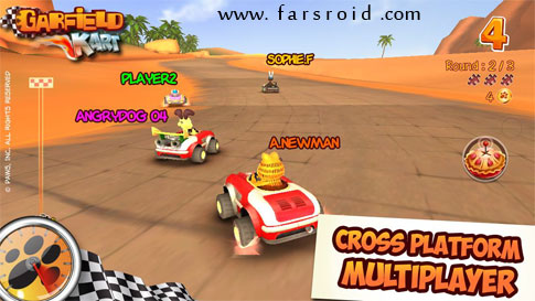 Download Garfield Kart Android Game Apk + OBB - FREE
