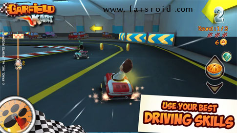 Download Garfield Kart Android Game Apk + OBB - FREE