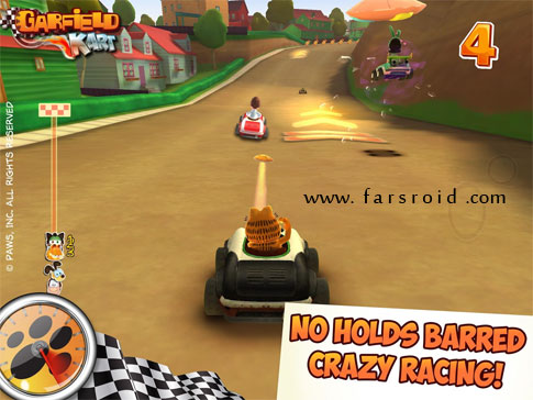 Download Garfield Kart Android Game Apk + OBB - FREE