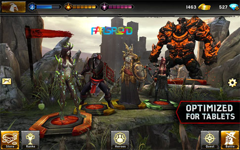Download Heroes of Dragon Age Android Apk + Data