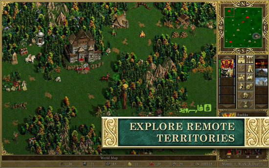 Heroes of Might & Magic III HD Android - a new Android game 