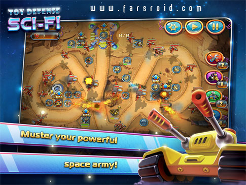 Toy Defense 4: Sci-Fi Android - a new Android strategy game