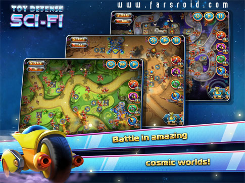 Toy Defense 4: Sci-Fi Android - a new Android strategy game