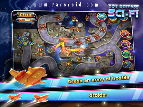 Toy Defense 4: Sci-Fi Android - a new Android strategy game