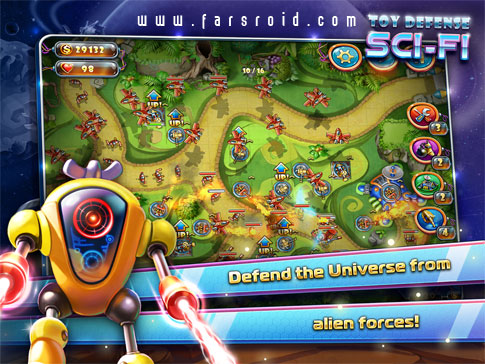 Toy Defense 4: Sci-Fi Android - a new Android strategy game