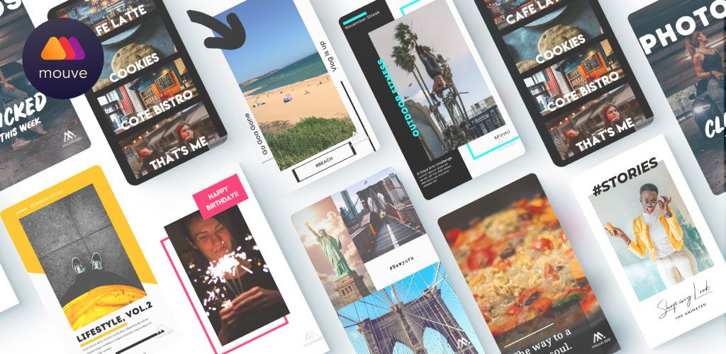 Mouve - animated video maker for Insta, Snap Premium