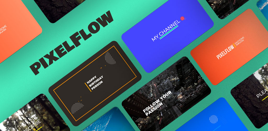 PixelFlow - Intro maker and text animator PRO
