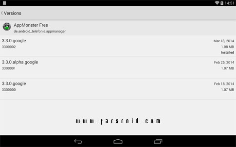 AppMonster Pro Backup Restore Android - Android application
