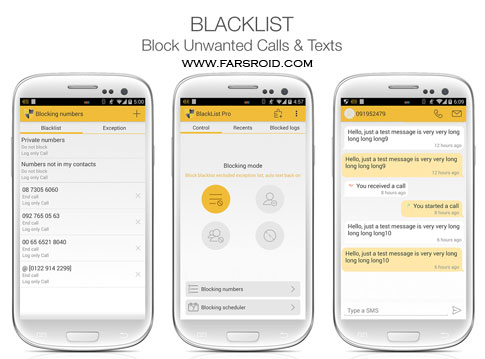 Download BlackList Pro Unlocked Android - New Free Google Play 