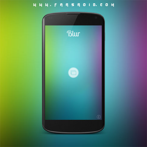Blur Android - Android image blur application