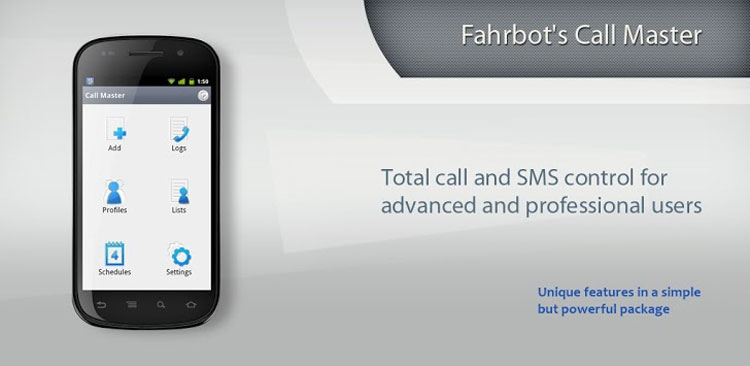 Download Call Master - a powerful Android blacklist!