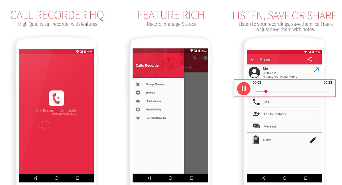 Call Recorder HQ Version