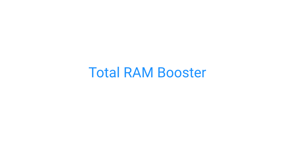 Total RAM Speed Booster