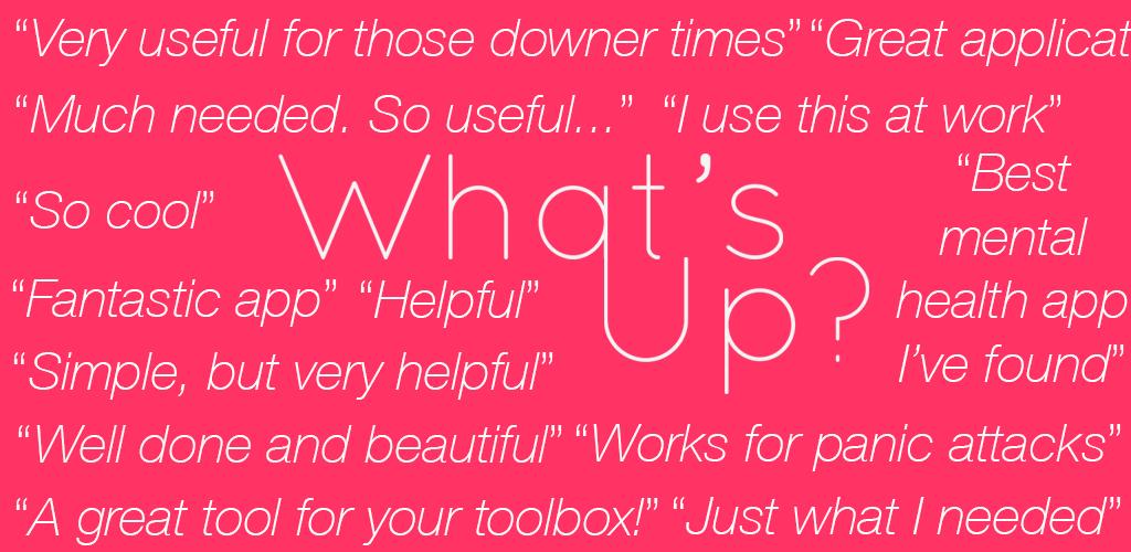 What's Up - A Mental Health App