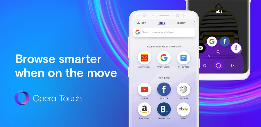 Opera Touch: the fast, new web browser