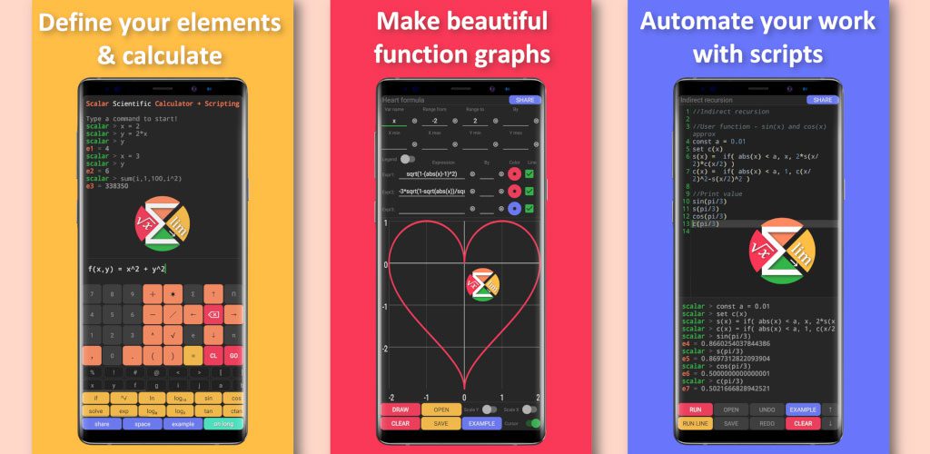 Scalar Pro — Advanced Calculator & Math Scripts