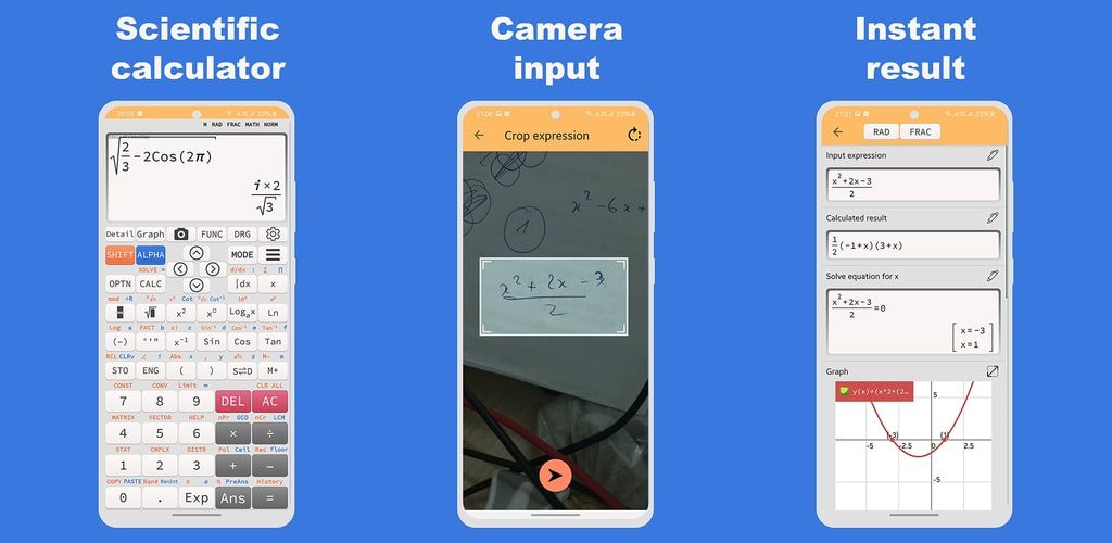 Camera Math Calculator - Take Photo to Solve
