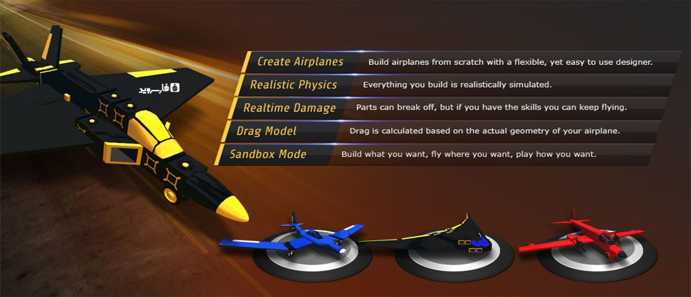 SimplePlanes - your favorite game with exciting features!