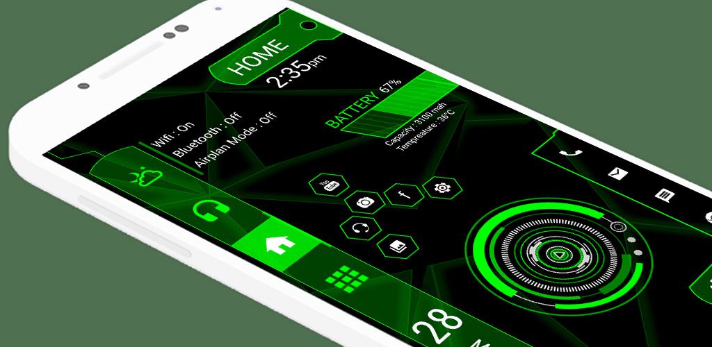 Strip hi-tech Launcher 2018 - hitech theme