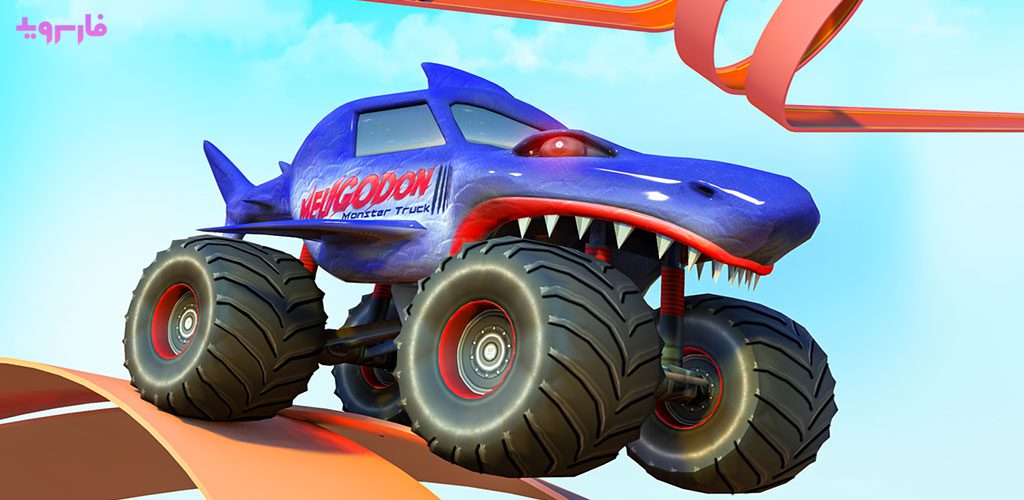 Monster Truck Race Car Game 3d