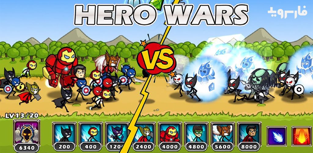 HERO WARS: Super Stickman Defense