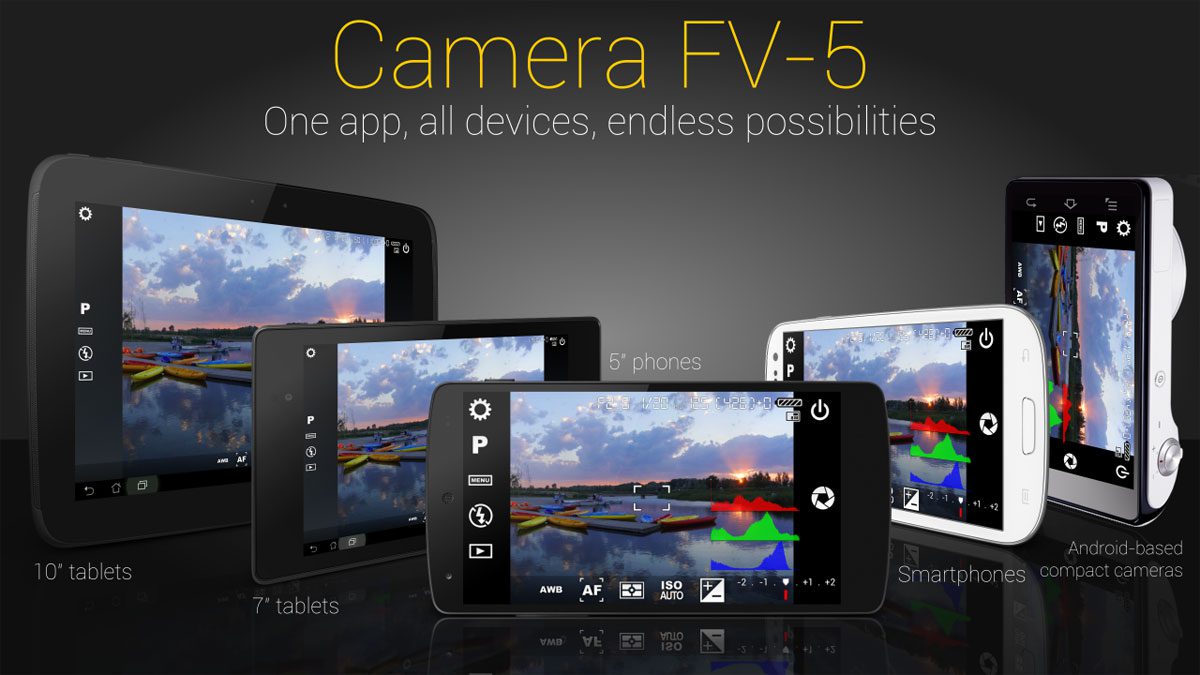 Get the Camera FV-5 - the best camera app for Android