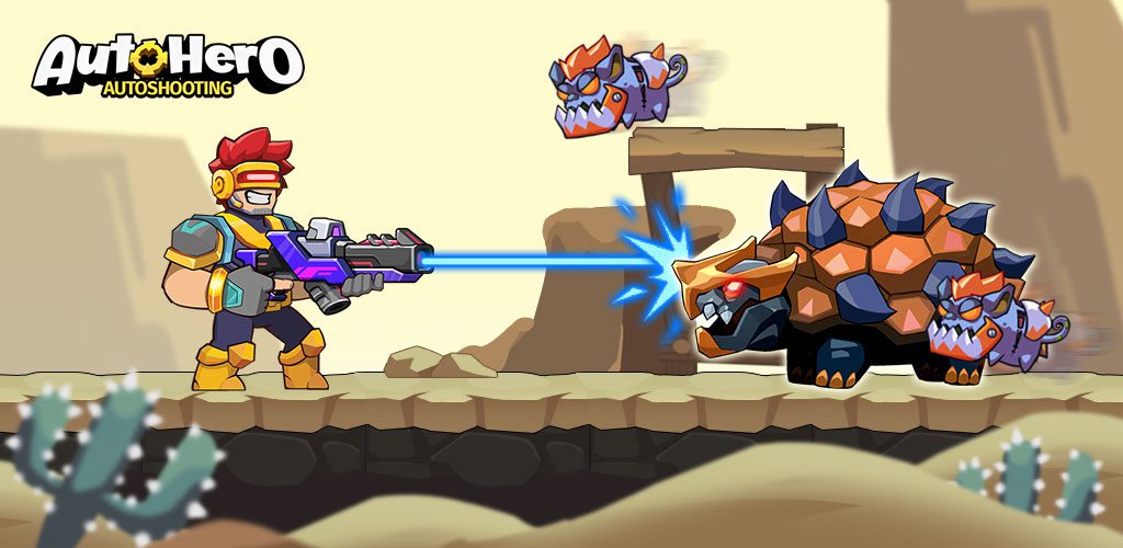 Auto Hero Auto-fire platformer