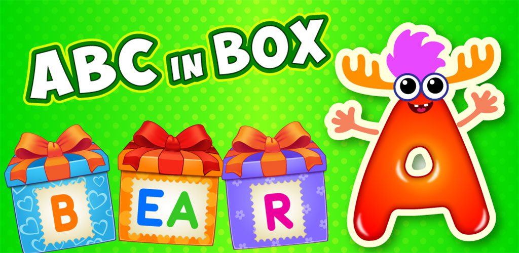 Baby ABC in box Kids alphabet games for toddlers Full